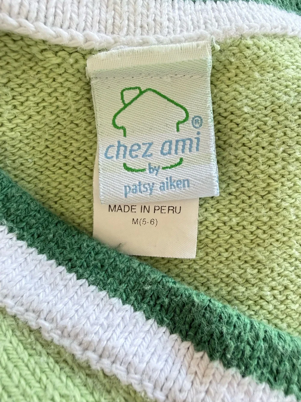Chez Ami Kid’s Green Golf Vest- Size‎ 5/6